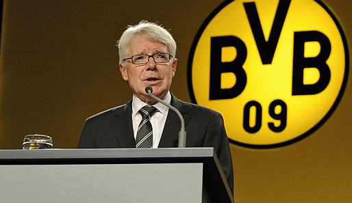 Reinhard Rauball bekleidet das Amt des Präsidenten von Borussia Dortmund seit 2004