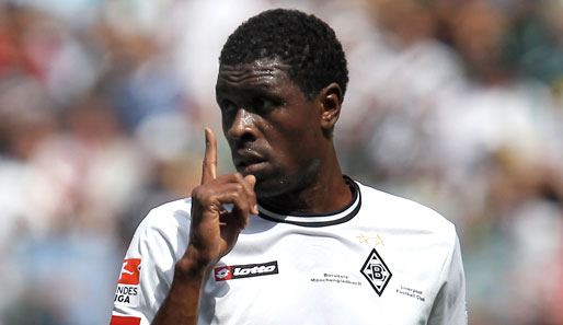 Mo Idrissou erzielte in dieser Bundesligasaison bislang drei Tore für Borussia Mönchengladbach