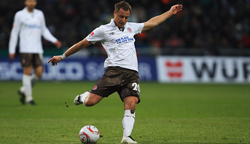 Mittelfeldspieler Matthias Lehmann wechselte 2009 von Alemannia Aachen ans Millerntor