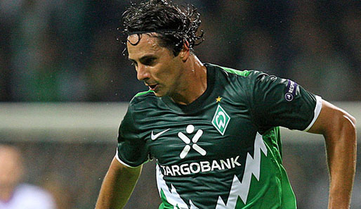 Claudio Pizarro spielt seit 2008 bei Werder Bremen