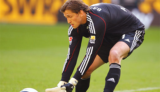 Nationalkeeper Rene Adler wechselte 2000 vom VfB Leipzig nach Leverkusen