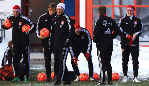 Der FC Bayern München schlug sein Winterquartier Anfang Januar in Doha (Katar) auf