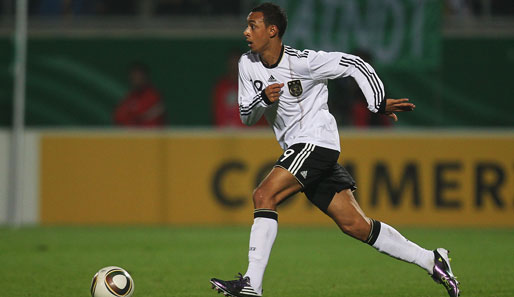 Karim Bellarabi spielt seit 2010 in der deutschen U-20-Nationalmannschaft