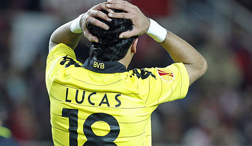 Lucas Barrios steht seit 2009 für Borussia Dortmund auf dem Feld