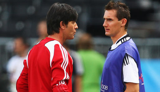 Joachim Löw befürwortet einen möglichen Wechsel von Miroslav Klose zum BVB