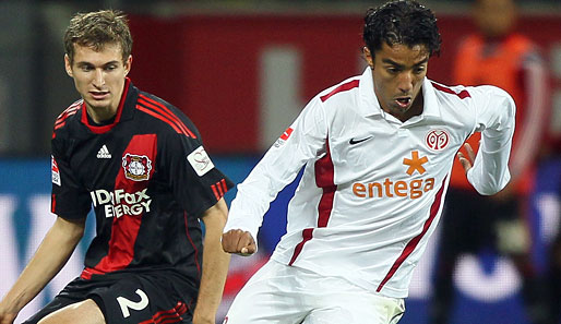 Steht dem FSV Mainz 05 gegen Leverkusen wieder zur Verfügung: Sami Allagui (r.)