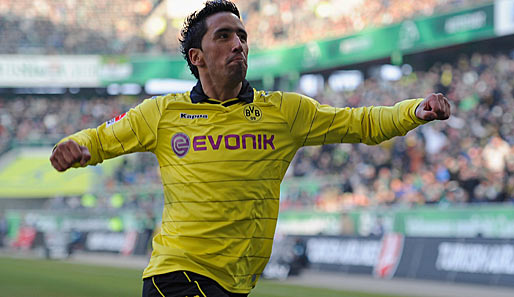 Lucas Barrios ist glücklich in Dortmund und möchte noch ein paar Jahre beim BVB bleiben