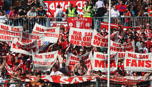 Während der Saison gab es immer mal wieder Protestaktionen der Bayern-Fans