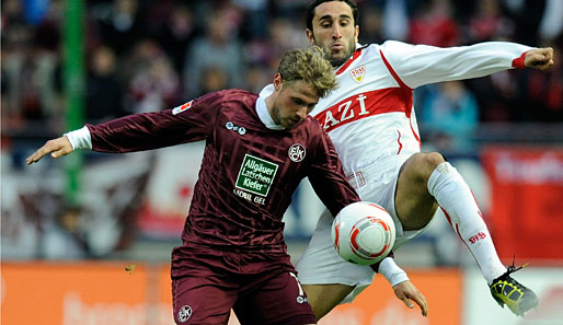 Fehlt dem VfB Stuttgart wegen eines Museklfaserrisses: Verteidiger Cristian Molinaro (r.)