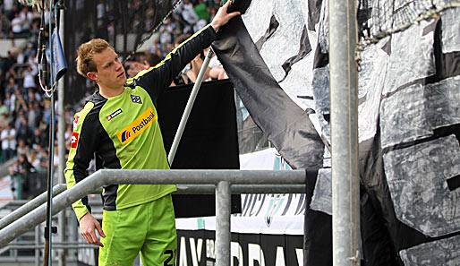Marc-Andre ter Stegen löste unter Lucien Favre Logan Bailly im Borussia-Tor ab