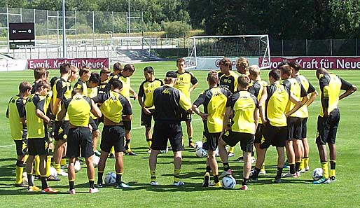 Jürgen Klopp versammelt seine Spieler in Bad Ragaz zum Trainingslager