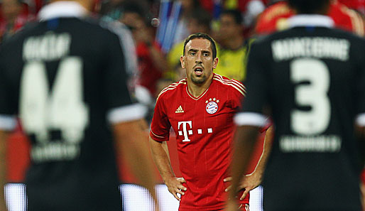 Franck Ribery wird den Bayern beim Pokalspiel gegen Eintracht Braunschweig fehlen