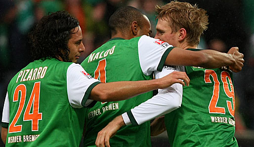Pizarro, Naldo, und Mertesacker stehen vor der Rückkehr ins Mannschaftstraining von Werder