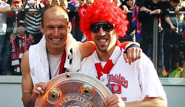 Der mit dem Clown tanzt: Planen Arjen Robben und Franck Ribery eine Hollywood-Karriere?