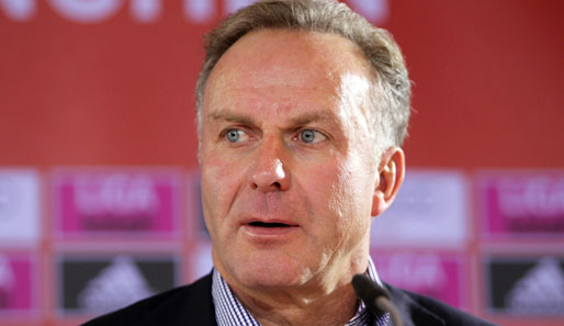 Bayern-Vorstandschef Karl-Heinz Rummenigge plant offenbar einen Ersatz für den verletzten Olic