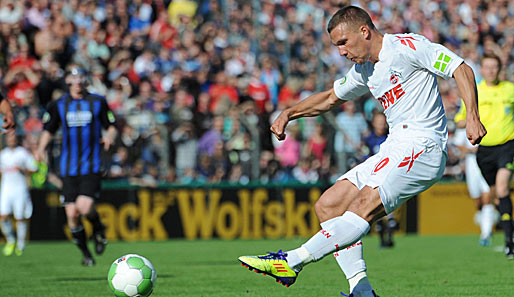 Nationalspieler Lukas Podolski hat sich klar zum 1. FC Köln bekannt