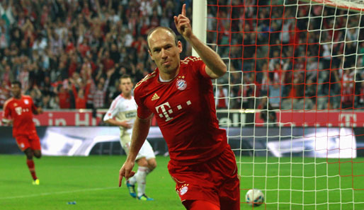 Bayern-Star Arjen Robben will gegen 1899 Hoffenheim wieder in der Startelf stehen