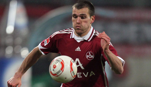 Christian Eigler steht weiterhin verletzungsbedingt dem 1. FC Nürnberg nicht zur Verfügung