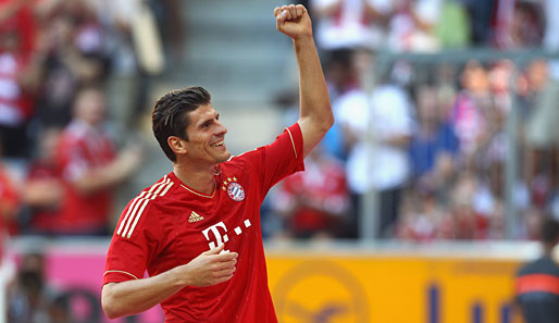 Bayern-Stürmer Mario Gomez hat bereits acht Saison-Treffer auf seinem Konto