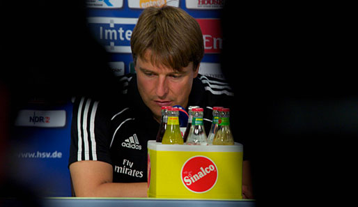 Michael Oenning trat beim Hamburger SV im März die Nachfolge von Armin Veh als Cheftrainer an