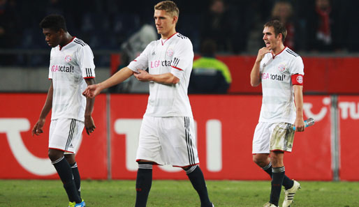 Nach der Niederlage gegen Hannover am letzten Spieltag herrschte Enttäuschung im Bayern-Lager