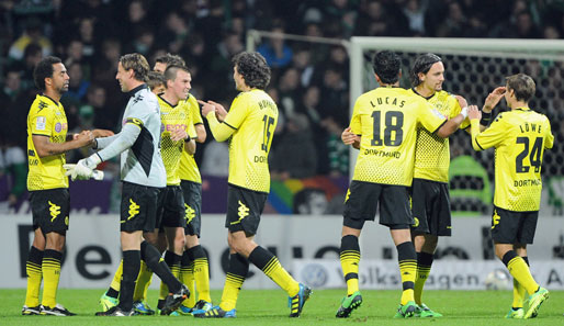Die Dortmunder können mit breiter Brust in das Spiel gegen Olympiakos Piräus gehen