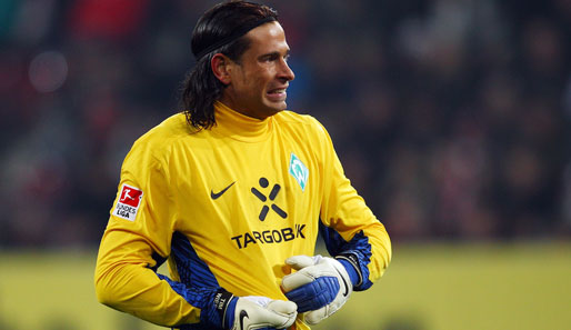 Tim Wiese steht seit 2005 im Tor von Werder Bremen