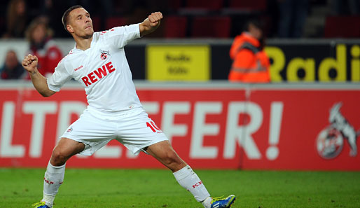 Lukas Podolski könnte im Winter den 1. FC Köln verlassen