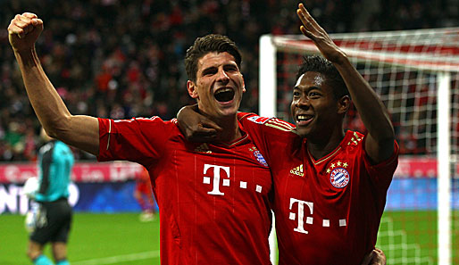 David Alaba gehört mittlerweile zum festen Kader des FC Bayern München