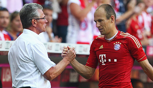 Jupp Heynckes rät dem FC Bayern, den Vertrag mit Arjen Robben zu verlängern