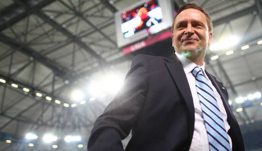 Schalkes Sport-Vorstand Horst Heldt freut sich auf die Zukunft mit den Königsblauen