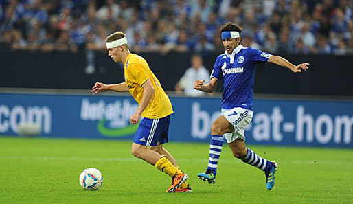 Überzeugte die Borussia im Europa-League-Spiel gegen Schalke: Alexander Ring (l.)