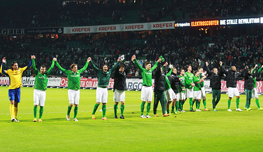 Versöhnlicher Jahresabschluss für Werder Bremen und die Fans im Weserstadion