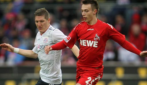 Adam Matuschyk (r.) wird in der Rückrunde von Köln an Fortuna Düsseldorf ausgeliehen