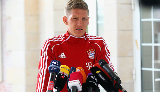Bastian Schweinsteiger sieht den FC Bayern in der Bundesliga klar vorne