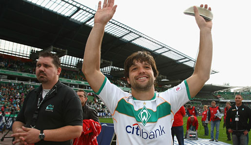 Für Diego gab es in Bremen eine Menge Gründe zum Feiern