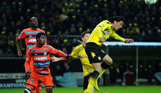 Dortmunds Lucas Barrios soll schon in der Rückrunde für Marseille stürmen