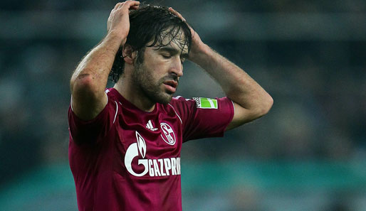 Raul wird Schalke wohl wegen einer Wadenverhärtung gegen Köln nicht zur Verfügung stehen