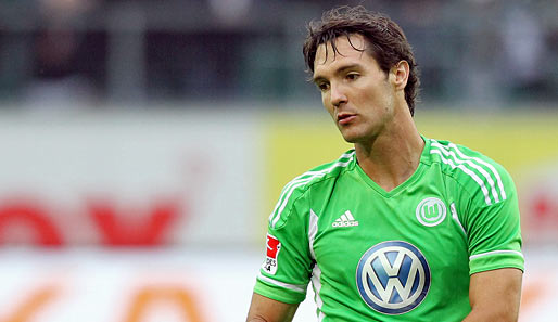 Srdjan Lakic ist beim VfL Wolfsburg nur Ergänzungsspieler