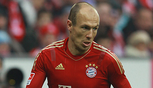 Arjen Robben gehörte zuletzt zwei Mal nicht zur Startelf des FC Bayern