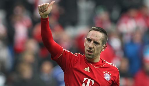 Franck Ribery wechselte 2007 von Olympique Marseille zu Bayern München