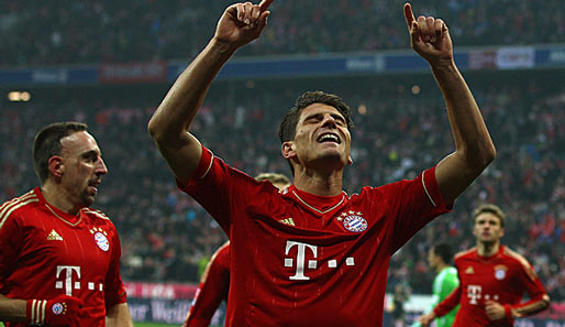 Mario Gomez soll seinen Vertrag beim FC Bayern vorzeitig bis 2017 verlängern