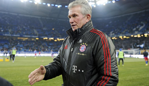 Bayern-Trainer Jupp Heynckes erwartet, dass seine Mannschaft bald explodieren wird