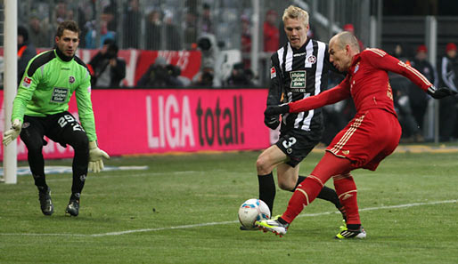 Kevin Trapp verlor mit Kaiserslautern beim FC Bayern mit 0:2