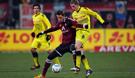 Dortmunds Sven Bender musste im Spiel gegen Nürnberg in der 22. Minute ausgewechselt werden