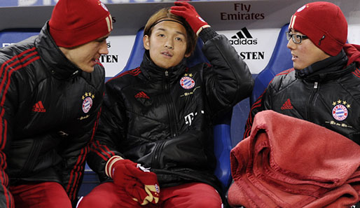 Takashi Usami (M.) will den FC Bayern im Sommer verlassen