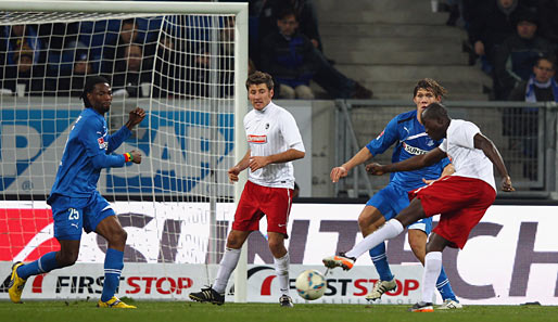 In der Hinrunde trennten sich Hoffenheim und Freiburg mit einem 1:1