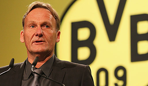 Hans-Joachim Watzke sieht der wirtschaftlichen Lage des BVB positiv entgegen