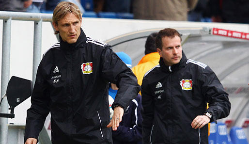 Sami Hyypiä und Sascha Lewandowski werden die Saison in Leverkusen in Ruhe beenden können