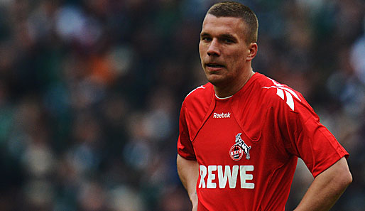 Lukas Podolski wird Köln verlassen. Davor will er seinen Klub noch vor dem Abstieg bewahren